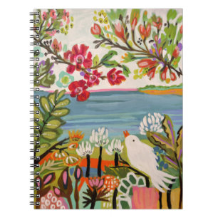 Fåglar i Garden Anteckningsbok