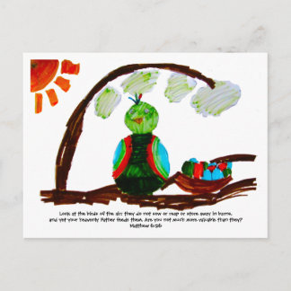 Fåglar i Luft Vykort