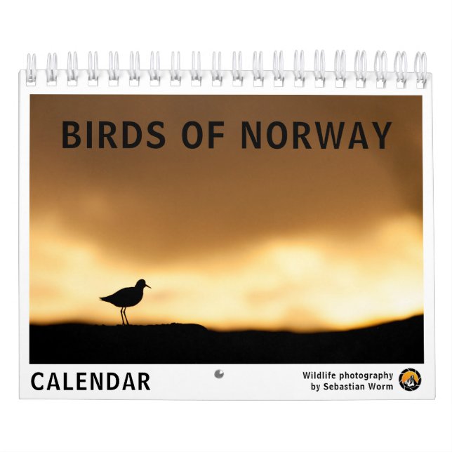 Fåglar i Norge 2027 Kalender (Omslag)