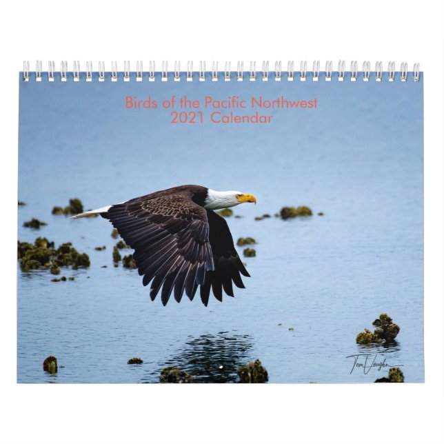Fåglar i Pacific Northwest 2021 Calendar Kalender (Omslag)