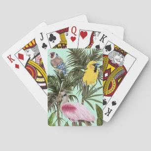 Fåglar i Paradise Casinokort