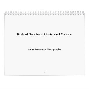 Fåglar i södra Alaska och Kanada kalender