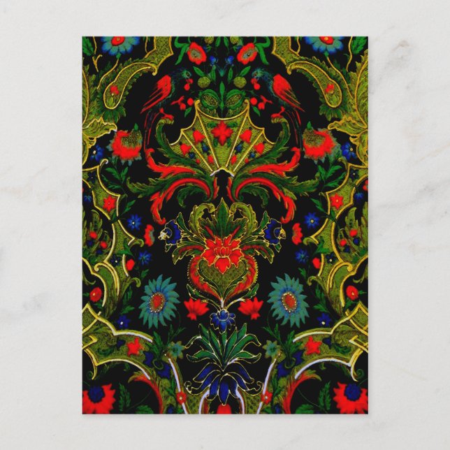 Fåglar Kärlek ~ vykort/inbjudningar/OSA Inbjudan Vykort (Framsida)