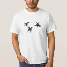 Fåglar - Katsushika Hokusai T Shirt
