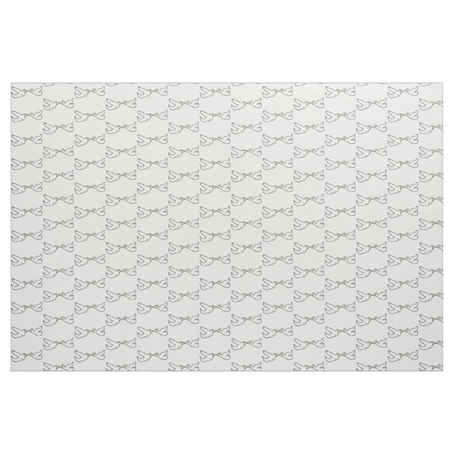 fåglar kysses tyg (Yard)