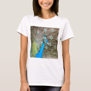 Fåglar med fjädrar ut - Male Bird - Fotografi T Shirt
