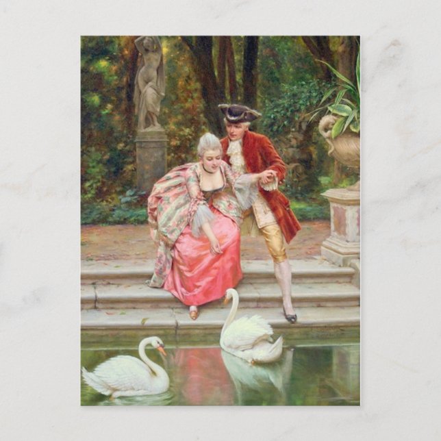 Fåglar med stor fångst - Soulacroix Vykort (Framsida)