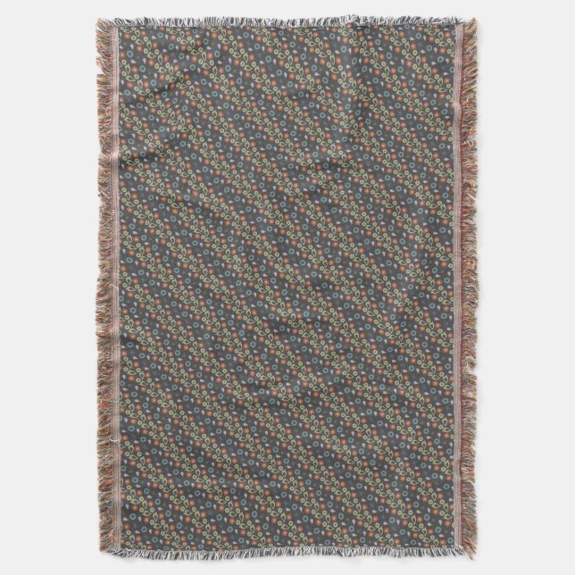 Fåglar Mönster Mysiga Vintagen Land Gift Blanket Filt (Framsidan Vertikal)