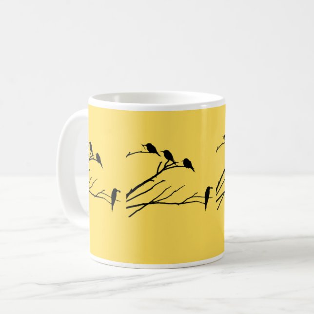 FÅGLAR MUGG (Framsida vänster)