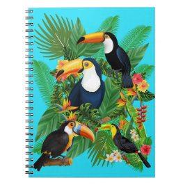 fåglar, öar anteckningsbok