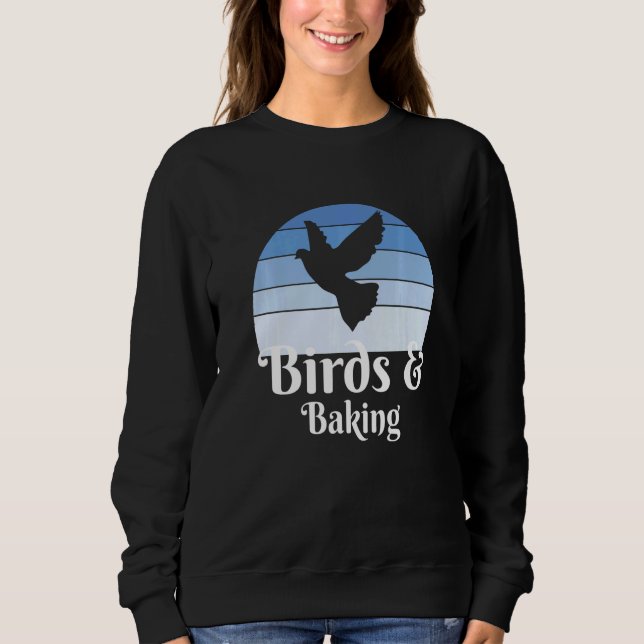 Fåglar Och Bakning   T Shirt (Framsida)