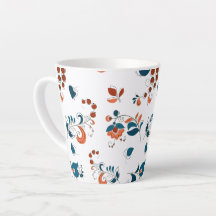 Fåglar och bär i ryska Stil