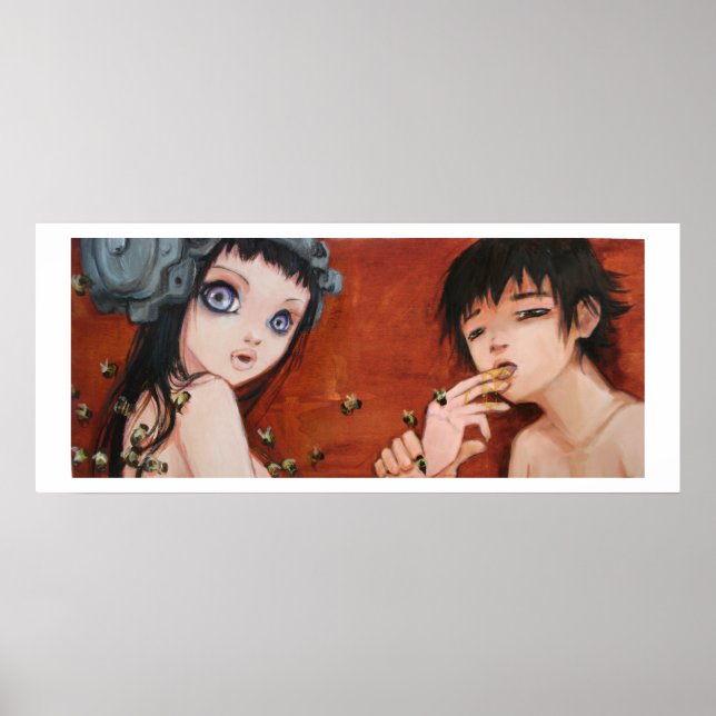 Fåglar och bin Poster (Framsidan)