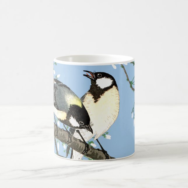 Fåglar och Blommarna Ohara Koson Kaffemugg (Center)