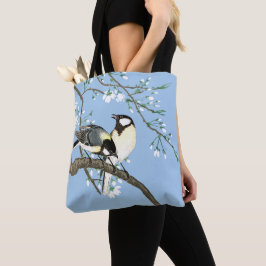 Fåglar och Blommarna Ohara Koson Tygkasse