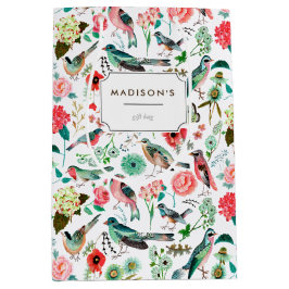 Fåglar och blommor | Gift Bag