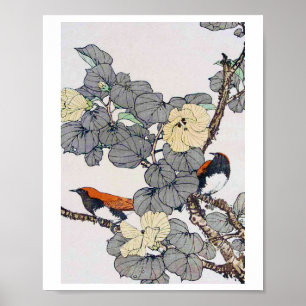 Fåglar och blommor, Imao Keinen Poster