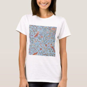 Fåglar och blommor, William Morris T Shirt