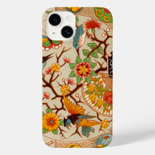Fåglar och fjärilar iphone case