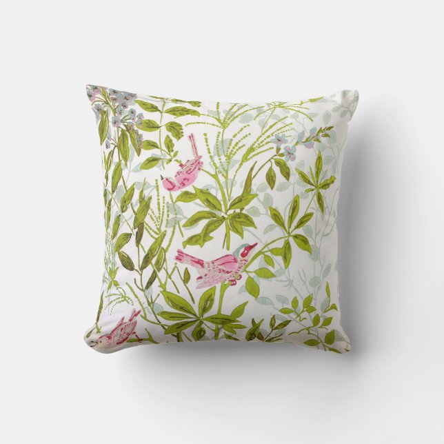 Fåglar och fjärilar kudder #2 kudde (Framsida)