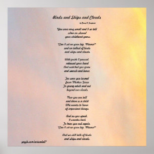 "FÅGLAR OCH FRAKTASER OCH STÄDERFAMILJEFAMILJEN PO POSTER