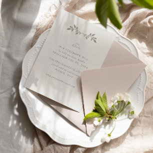 Fåglar och löv, närmare uppgifter om bröllop, plat