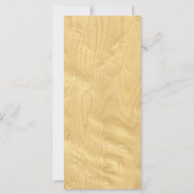 Fåglar Öga Maple Veneer Woodgrain (Framsida)