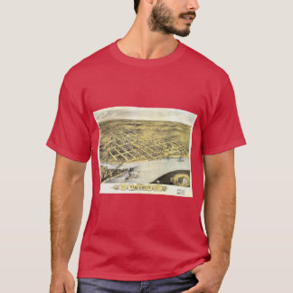Fåglar öga syn på Wyandotte T Shirt