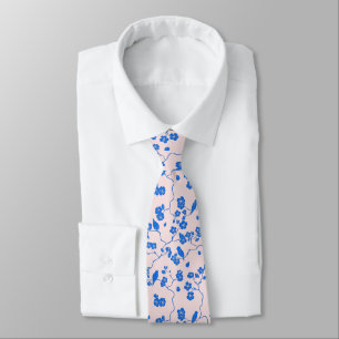Fåglar på Cherry Blommars Blue på Slips