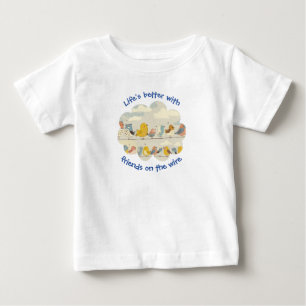 Fåglar På En Tråd T Shirt