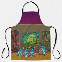 Fåglar på galleriet