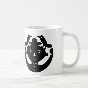Fåglar på mitt huvud kaffemugg