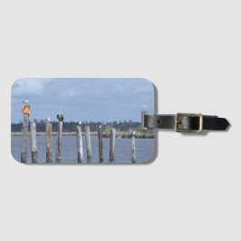 Fåglar på poster i Sjö Bagagebricka