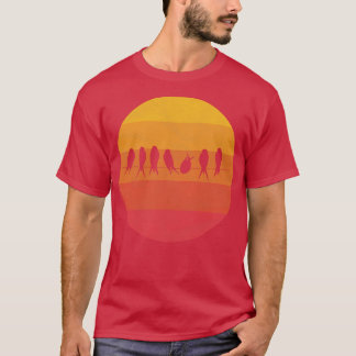Fåglar på rep t shirt