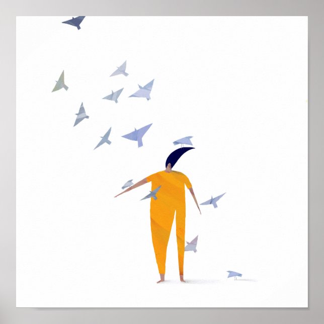 Fåglar Poster (Framsidan)