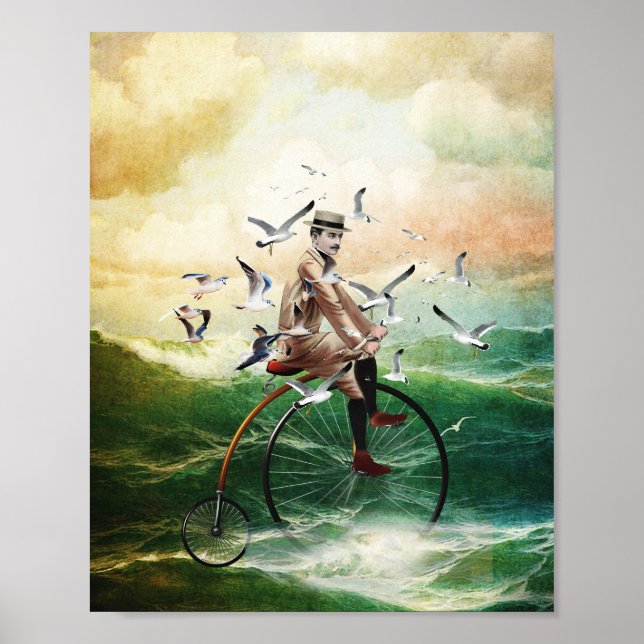 fåglar poster (Framsidan)