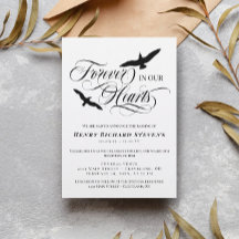 Fåglar som föder i våra hjärtan - fotobegravning