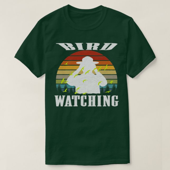 Fåglar som tittar på Bird älskare 1 T Shirt (Design framsida)