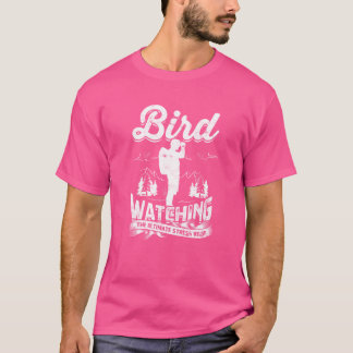 Fåglar som tittar på den ultimata stressat fågelhj t shirt