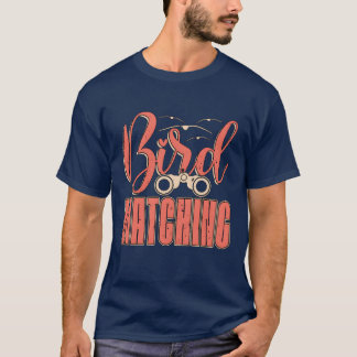 Fåglar som tittar på Ornitholog Birds Fågelskådare T Shirt