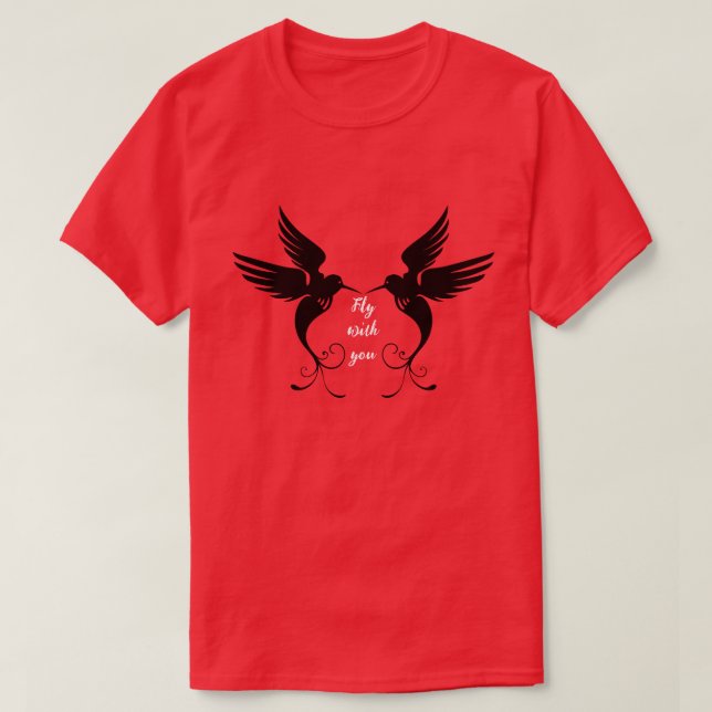 Fåglar T Shirt (Design framsida)