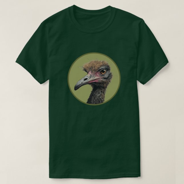 Fåglar till en fjäder t shirt (Design framsida)