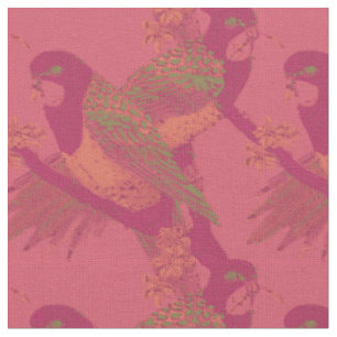 Fåglar till Paradise Designer Fabrics - Gifts Tyg