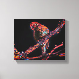 "Fåglar under flygning: en frihetssymfoni" Canvastryck