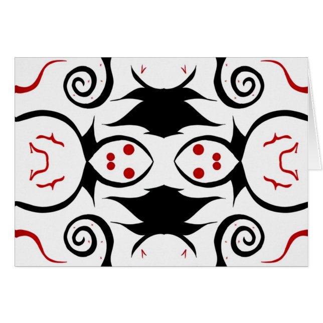 Fåglar under flygning v3 hälsningskort (Framsidan Horizontal)