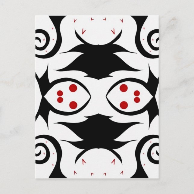 Fåglar under flygning v3 vykort (Framsida)