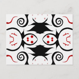 Fåglar under flygning v3 vykort