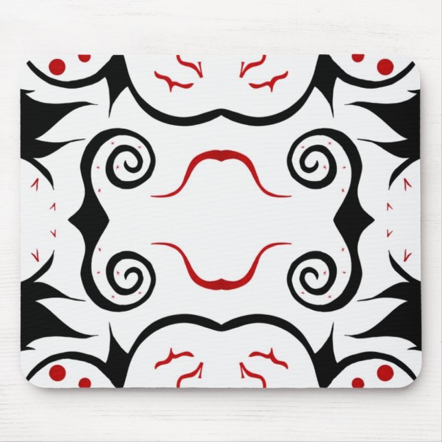 Fåglar under flygning v4 musmatta (Framsidan)