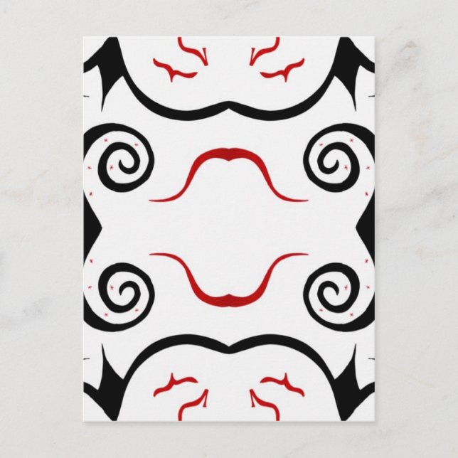 Fåglar under flygning v4 vykort (Framsida)