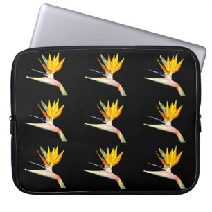 Fåglar vid Paradise Plant Laptop sleeve